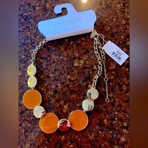 Ann Taylor Factory gold tone necklace